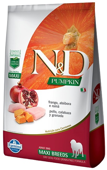 N&D Natural And Delicious N&D Pumpkin Canine Frango Adult Maxi 10.1kg